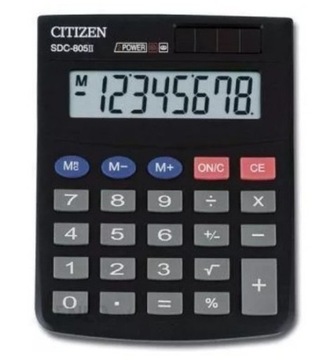 Kalkulator Citizen SDC - 805 II