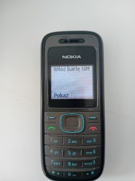 Nokia 1208 sprawna bez simloka polski język!!!