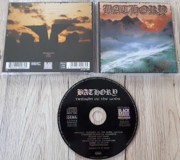 Bathory Twilight of the Gods CD 1994