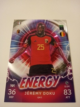 Topps Match Attax Euro 2024 Energy Doku