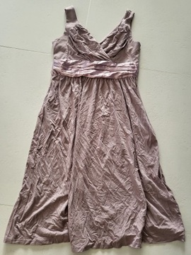 liliowa sukienka xxs