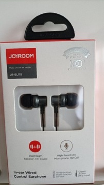  nowe słuchawki JOYROOM JR-EL115 