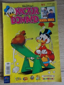 DISNEY__ KOMIKS KACZOR DONALD__ nr  8/1999