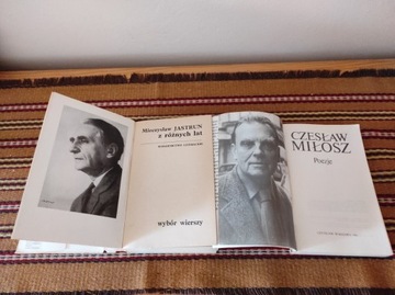 Czesław Miłosz Poezje + gratis Mieczysław Jastrun