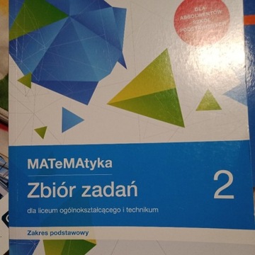 MATeMAtyka 2 Zbiór zadań.