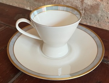 Rosenthal Filiżanka espresso ze spodkiem. R. Loewy