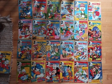 Komiks Mickey Mouse 59 tomów 1990 - 92 vintage
