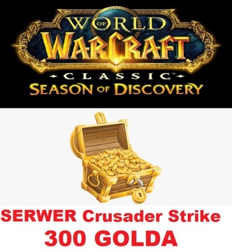 WOW CRUSADER STRIKE 300G 300 GOLDA DISCOVERY SOD