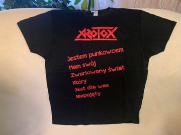 koszulka Azotox - Punkowiec czarna Punk Rock