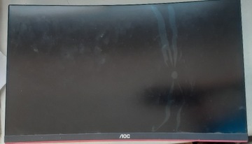 Monitor AOC C24G1 - uszkodzona matryca