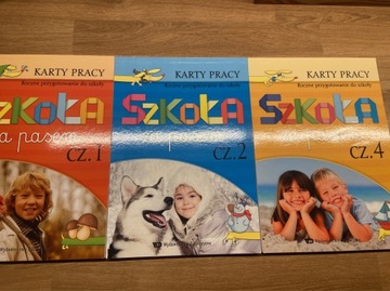 SZKOŁA ZA PASEM karty pracy cz. 1 2 i 3