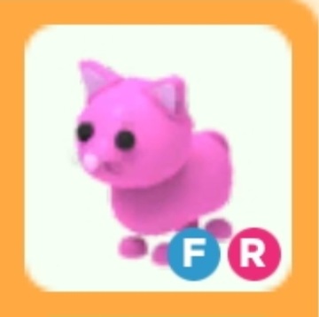 Roblox Adopt Me Pink Cat FR