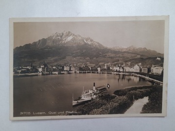 Szwajcaria Luzern Parowiec