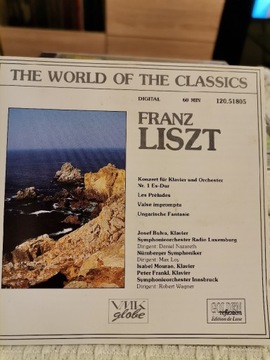 Płyta CD The World of the Classic Franz Liszt