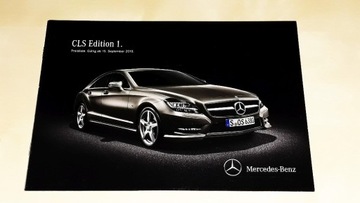 Prospekt Mercedes-Benz CLS Edition 1 2010