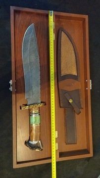 ALISTAR - nóż / maczeta damast