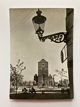 Pocztówka Słupsk Kościół Mariacki PRL 1960