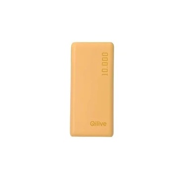 Qilive - Powerbank 10000 mAh - żółty