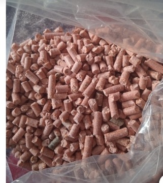 Pellet wędkarski zanętowy kukurydza naturalna 2 kg