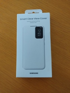 Smart Clear View Cover Samsung Galaxy s22+ białe 