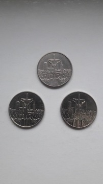 3 x 10000 zł. SOLIDARNOŚĆ 1980 - 1990 - zestaw_1