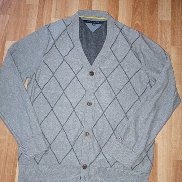 Tommy Hilfiger  bawełniany sweter blezer 2XL
