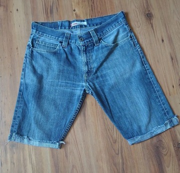 Levi's 506 męskie szorty jeansowe spodenki 34/34