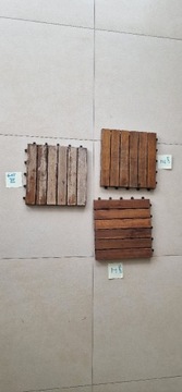 Podest tarasowy drewniany 31x30x2.2 Akacja DLH