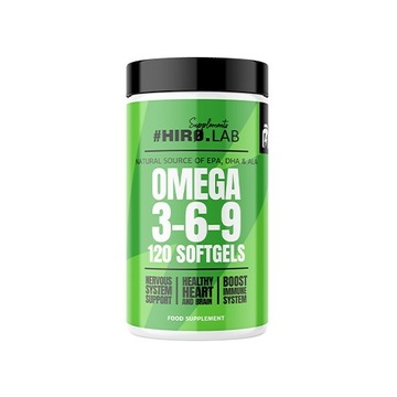 HIRO.LAB Omega 3-6-9 – 120softgels