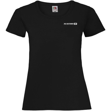 Damska Koszulka T-Shirt Na ratunek 112 