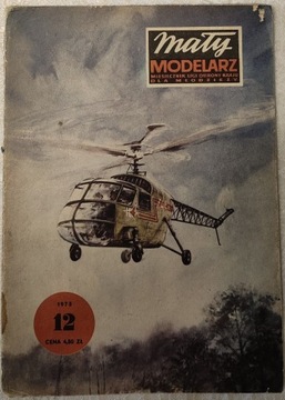 Mały modelarz Śmigłowiec BŻ - 4 Żuk 12/1978 12/78