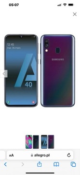 Samsung galaxy a40