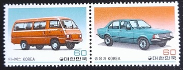KOREA PŁD** - Mi 1315-1316 - samochody