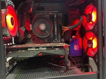 Komputer Gamingowy Ryzen5 4500/DDR4 8GB/RX580 8GB!