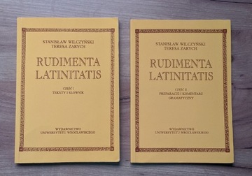 Rudimenta Latinitatis Stanisław Wilczyński komplet