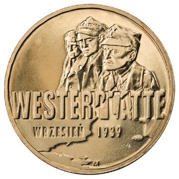  2 zł NG 2009 Wrzesień 1939 r. Westerplatte