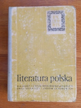 Ksiązka Literatura polska