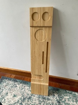 bambusowa półka na wannę NOWA