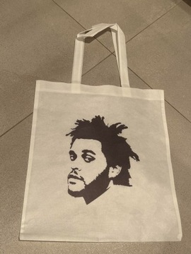 biała torba tote bag The Weeknd 