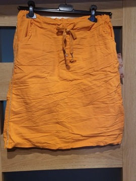 Spódnica włoska pomarańcz- nowa