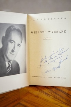 Jan Brzechwa - Wiersze Wybrane z autografem.