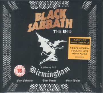 Black Sabbath – The End Blu-ray CD 2017 NEW FOLIA