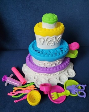 Play Doh - zestaw - tort, desery i kucyk Pony