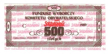 Cegiełka – Fundusz Wyborczy Solidarność 1989