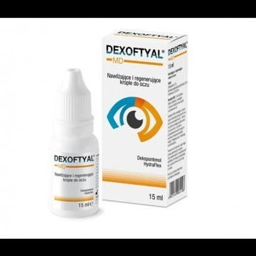 Dexoftyal MD nawilżające krople do oczu 15ml