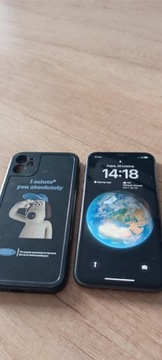 iPhone 11 64 GB Kolor Czarny Stan Bardzo Dobry 