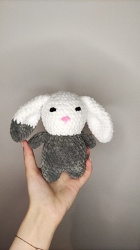 Wyjątkowa maskotka Królik/Rękodzięło/Amigurumi 