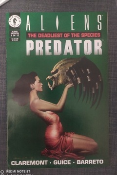 Komiks Aliens Predator 3 of 12 1990