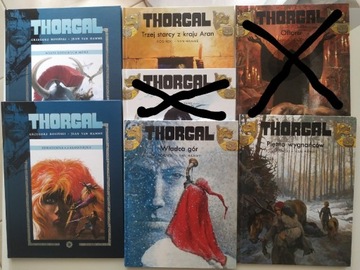 Thorgal . 5 komiksów.Twarda oprawa