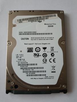 Seagate Momentus Thin 320GB 2,5"